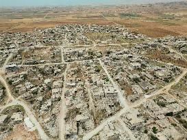 Ruins From Civil War - Syria
