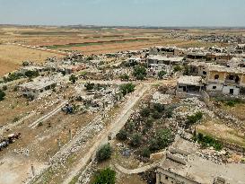Ruins From Civil War - Syria