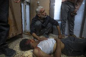 Israeli Strike On Crowded Restaurant Kills 33 And Injures Dozens - Gaza