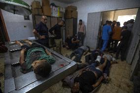 Israeli Strike On Crowded Restaurant Kills 33 And Injures Dozens - Gaza
