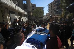 Israeli Strike On Crowded Restaurant Kills 33 And Injures Dozens - Gaza