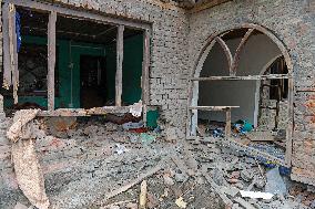 People Flee and Mourn After Border Strikes - Kashmir