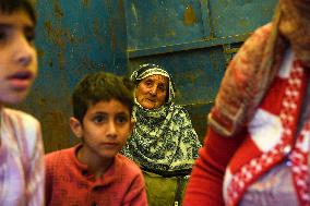 People Flee and Mourn After Border Strikes - Kashmir