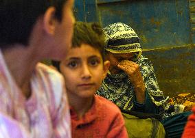 People Flee and Mourn After Border Strikes - Kashmir