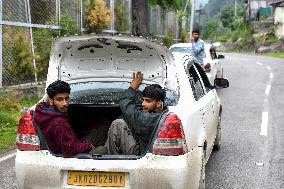 People Flee and Mourn After Border Strikes - Kashmir