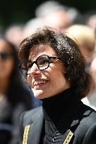 Rachida Dati Visits International Architecture Exhibition - Venise