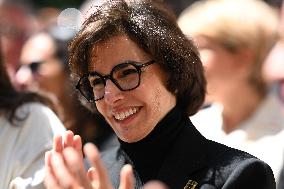 Rachida Dati Visits International Architecture Exhibition - Venise