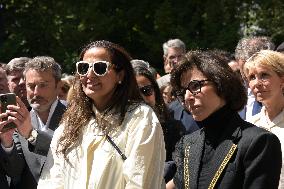 Rachida Dati Visits International Architecture Exhibition - Venise