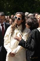 Rachida Dati Visits International Architecture Exhibition - Venise