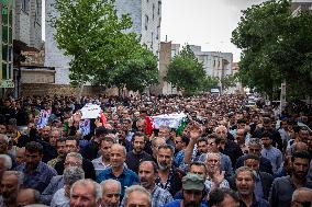 Funeral Of Port Explosion Victims - Iran