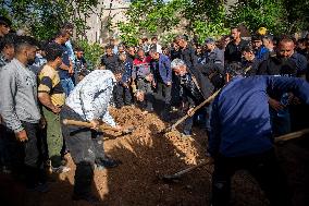 Funeral Of Port Explosion Victims - Iran