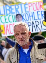 Rally In Support Cecile Kohler And Jacques Paris - Paris
