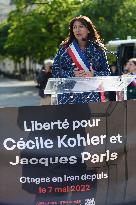 Rally In Support Cecile Kohler And Jacques Paris - Paris