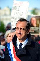 Rally In Support Cecile Kohler And Jacques Paris - Paris