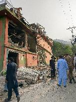 Mosque Destroyed By Indian Strike - Pakistan