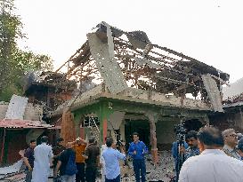 Mosque Destroyed By Indian Strike - Pakistan