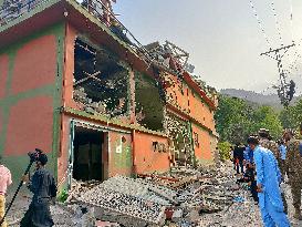 Mosque Destroyed By Indian Strike - Pakistan