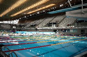 Illustration of the Olympic Aquatic Center - Paris AJ