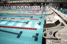 Illustration of the Olympic Aquatic Center - Paris AJ