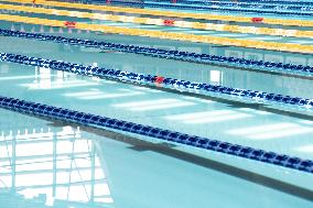 Illustration of the Olympic Aquatic Center - Paris AJ