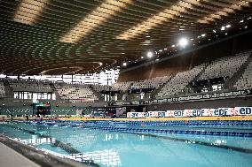 Illustration of the Olympic Aquatic Center - Paris AJ