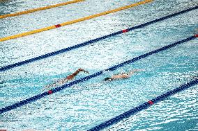 Illustration of the Olympic Aquatic Center - Paris AJ