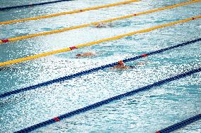 Illustration of the Olympic Aquatic Center - Paris AJ