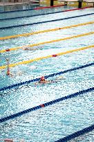 Illustration of the Olympic Aquatic Center - Paris AJ