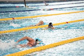 Illustration of the Olympic Aquatic Center - Paris AJ