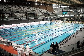 Illustration of the Olympic Aquatic Center - Paris AJ
