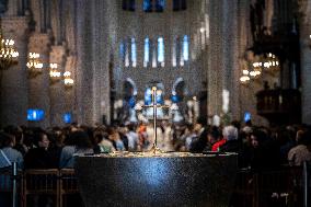 Mass for Pope Leon XIV at the Notre-Dame de Paris