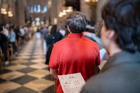 Mass for Pope Leon XIV at the Notre-Dame de Paris