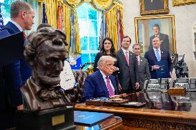 Donald Trump Signs Executive Orders - Washington