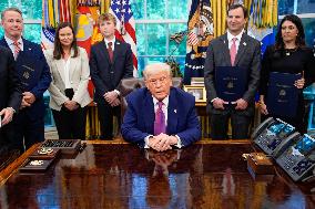 Donald Trump Signs Executive Orders - Washington
