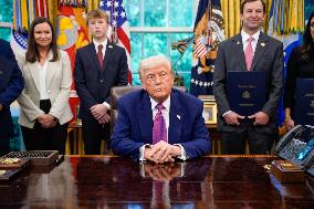 Donald Trump Signs Executive Orders - Washington