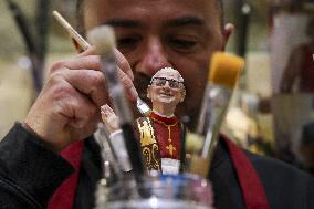 Artisan Gennaro Di Virgilio Celebrates Pope Leo XIV in Naples