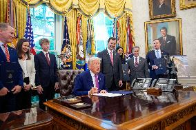 Donald Trump Signs Executive Orders - Washington