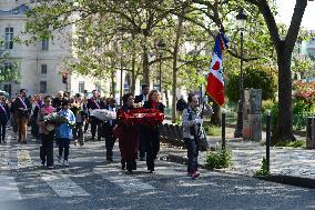 80th Anniversary of Paris Liberation Commemorated in Ceremony - Paris