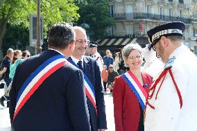 80th Anniversary of Paris Liberation Commemorated in Ceremony - Paris