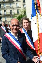 80th Anniversary of Paris Liberation Commemorated in Ceremony - Paris