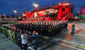 Victory Day Military Parade in Minsk - Belarus