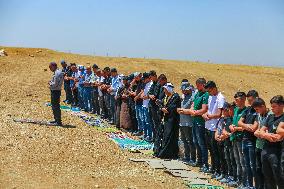 Friday Prayers Near Hebron - West Bank