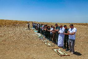 Friday Prayers Near Hebron - West Bank