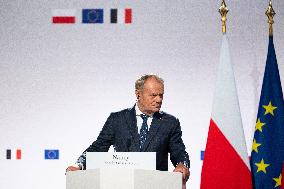 Signing of the treaty French-Polish Friendship and Strategy Pact between in Nancy