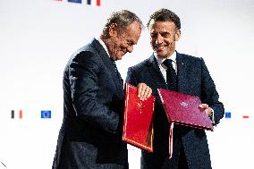 Signing of the treaty French-Polish Friendship and Strategy Pact between in Nancy