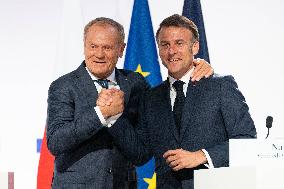 Signing of the treaty French-Polish Friendship and Strategy Pact between in Nancy