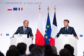 Signing of the treaty French-Polish Friendship and Strategy Pact between in Nancy