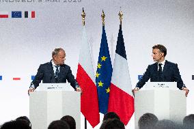 Signing of the treaty French-Polish Friendship and Strategy Pact between in Nancy