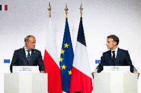 Signing of the treaty French-Polish Friendship and Strategy Pact between in Nancy