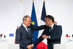 Signing of the treaty French-Polish Friendship and Strategy Pact between in Nancy